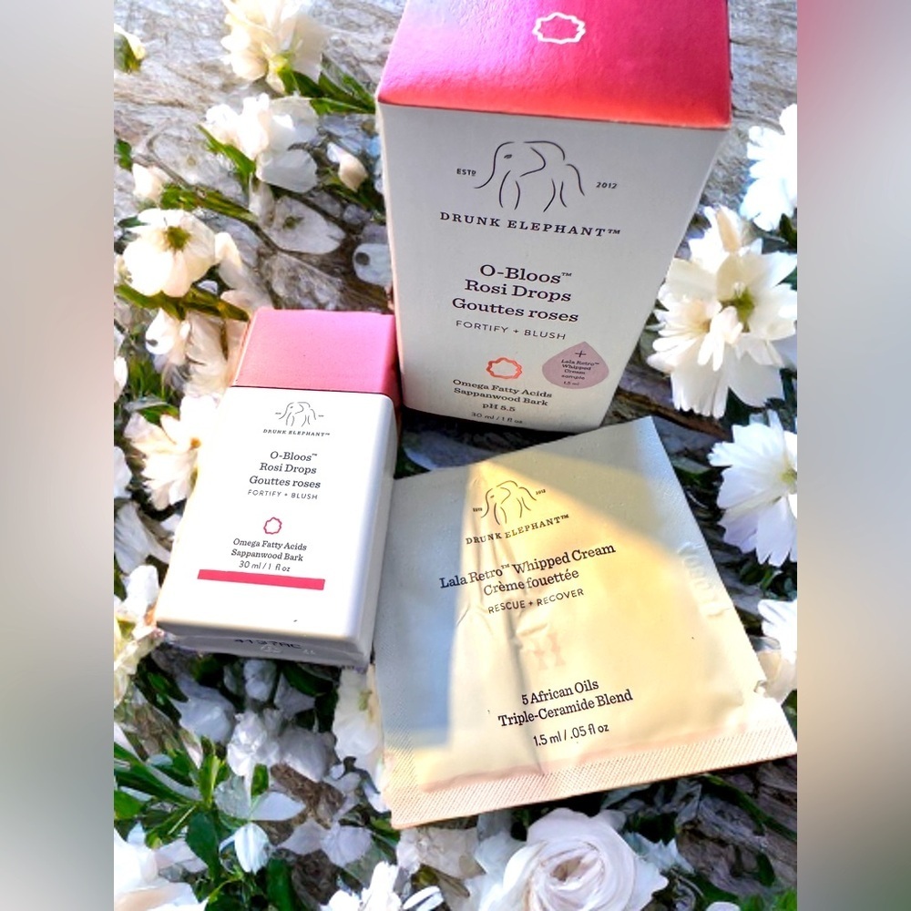 NIB Drunk Elephant Bloos Rosi Drops with Vitamin F 30 ml/1 fl oz‎